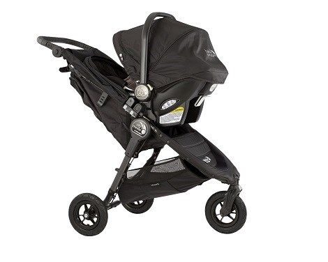 Baby Jogger City Mini GT Poussette épaule harnais clips boucle noir siège de bébé